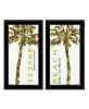Trendy Decor 4U "Beach & Summer Breeze- Take Me There" Framed Wall Art for Living Room, Wall Art Print for Home Decor