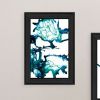 Trendy Decor 4U "Abstract Ocean Living" Framed Wall Art for Living Room, Wall Art Print for Home Decor, Bedroom Wall Art by Kamdon Kreations