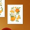 Trendy Decor 4U "Sunshine on My Mind- Oranges" Framed Wall Art for Living Room, Wall Art Print for Home Decor, Bedroom Wall Art by House Fenway