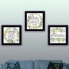 Trendy Decor 4U "Together Is Our Favorite Place to Be!" Framed Wall Art for Living Room, Wall Art Print for Home Decor, Bedroom Wall Art by Deb Strain