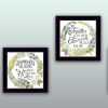 Trendy Decor 4U "Together Is Our Favorite Place to Be!" Framed Wall Art for Living Room, Wall Art Print for Home Decor, Bedroom Wall Art by Deb Strain