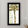 Trendy Decor 4U "Beach & Summer Breeze- Take Me There" Framed Wall Art for Living Room, Wall Art Print for Home Decor