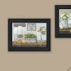 Trendy Decor 4U "Fluffy Towels" -Bathroom Decor" Framed Wall Art for Bathroom, Wall Art Print for Home Decor, Bathroom Wall Art by Pam Britton
