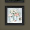 Trendy Decor 4U "Peaceful Pastel Peonies" Framed Wall Art for Living Room, Wall Art Print for Home Decor, Bedroom Wall Art by Cindy Jacobs