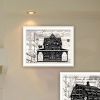 Trendy Decor 4U "Try Reading this House and Barn!" Framed Wall Art for Living Room, Wall Art Print for Home Decor, Bedroom Wall Art by Cindy Jacobs