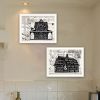 Trendy Decor 4U "Try Reading this House and Barn!" Framed Wall Art for Living Room, Wall Art Print for Home Decor, Bedroom Wall Art by Cindy Jacobs