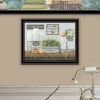 Trendy Decor 4U "Bath Time-Dream, Soak and Relax" Framed Wall Art for Living Room, Wall Art Print for Home Decor, Bedroom Wall Art by Pam Britton