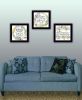 Trendy Decor 4U "Together Is Our Favorite Place to Be!" Framed Wall Art for Living Room, Wall Art Print for Home Decor, Bedroom Wall Art by Deb Strain