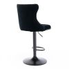 Furniture,Swivel Velvet Barstools Adjusatble Seat Height from 25-33 Inch,17.7 inch base