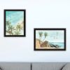Trendy Decor 4U "Wild and Free" In the Ocean Breeze! Framed Wall Art for Living Room, Wall Art Print for Home Decor, Bedroom Wall Art by Cindy Jacobs