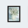 Trendy Decor 4U "Country Crock of Florals and Berries" Framed Wall Art for Living Room, Wall Art Print for Home Decor