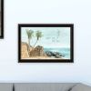 Trendy Decor 4U "Wild and Free" In the Ocean Breeze! Framed Wall Art for Living Room, Wall Art Print for Home Decor, Bedroom Wall Art by Cindy Jacobs